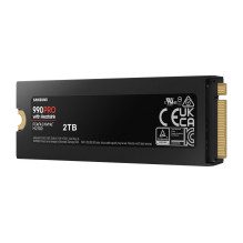 SSD, SAMSUNG, 990 PRO su radiatoriumi, 2TB, M.2, PCIE, NVMe, MLC, Rašymo greitis 6900 MB/s, Skaitymo greitis 7450 MB/s, 