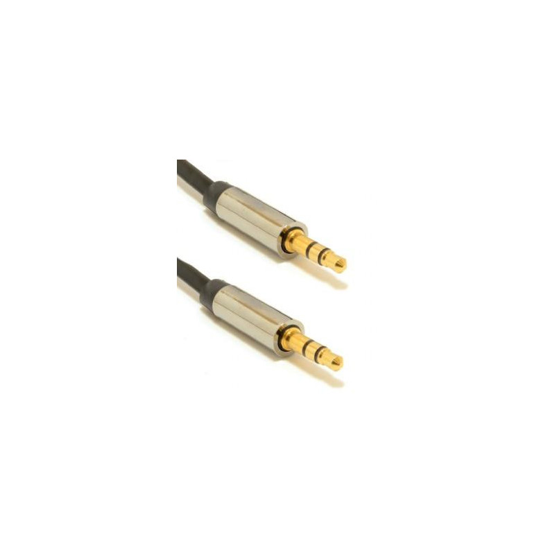 CABLE GARSO 3,5 mm 0,75 M / CCAP-444-0,75 M GEMBIRD