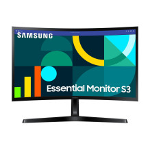 LCD Monitor, SAMSUNG, LS24D366GAUXEN, 24&quot;, Business / Curved, Panel VA, 1920x1080, 16:9, 100Hz, 4 ms, Tilt, Colour 