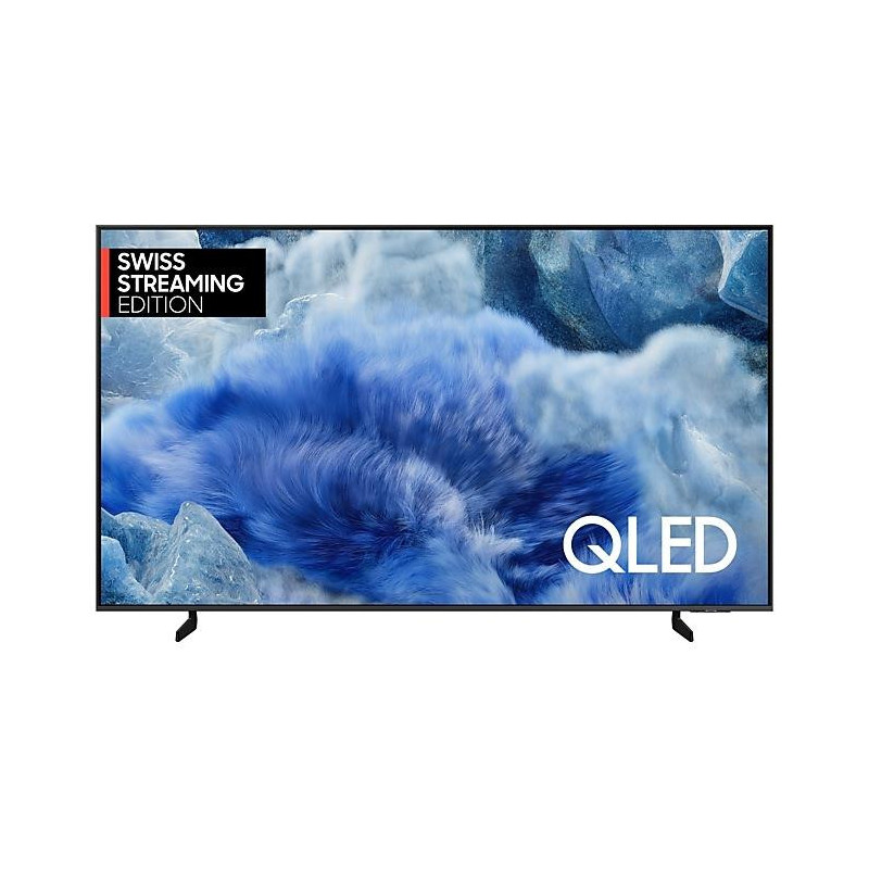 TV Set, SAMSUNG, 55&quot;, 4K / Smart, QLED, 3840x2160, Wireless LAN, Bluetooth, Tizen, Black, QE55Q8FAAUXXH