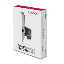 NET CARD PCIE 1GBE 1PORT / SP&amp;LP PCEE-GRF AXAGON