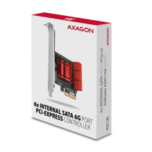 SSD ACC I / O CONTROLLER PCIE / 6XSATA 6G PCES-SA6 AXAGON SSD ACC I / O CONTROLLER PCIE / 6XSATA 6G PCES-SA6 AXAGON