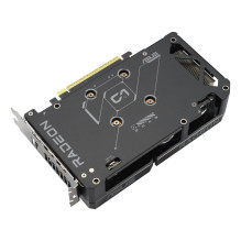 Vaizdo plokštė, ASUS, AMD Radeon RX 9060 XT, 16 GB, GDDR6, 128 bitų, PCIE 5.0 16x, dviejų lizdų ventiliatorius, DUAL-RX9