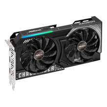 Vaizdo plokštė, ASROCK, AMD Radeon RX 9060 XT, 8 GB, GDDR6, 128 bitų, PCIE 5.0 16x, dviejų lizdų ventiliatorius, RX9060X