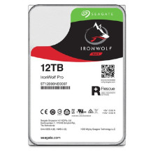 Seagate IronWolf Pro internal hard drive 12 TB 256 MB 3.5" Serial ATA III (ST12000NT001)