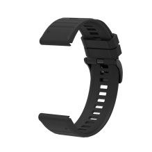 Silikoninis dirželis, skirtas „Garmin Fenix 3 / 5X / 6X / 7X Pro“ – juodas