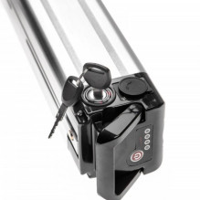 vhbw sėdynės vamzdžio baterija + E-Bike įkroviklis, Li-Ion, 24V, 8.8Ah, sidabrinė vhbw sėdynės vamzdžio baterija + E-Bike įkroviklis, Li-Ion, 24V, 8.8Ah, sidabrinė