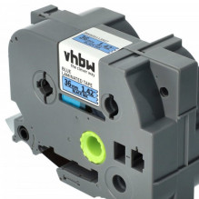 Etikečių juostos kasetė pakeičia Brother TZE-561 36 mm, juoda ant mėlynos spalvos