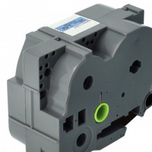 Etikečių juostos kasetė pakeičia Brother TZE-561 36 mm, juoda ant mėlynos spalvos