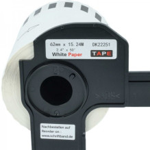 Continuous label roll for Brother QL-800 etc., such as DK-22251