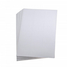 100x A4 sheets with 2400 universal labels 63.5x33.9mm