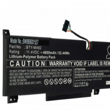 Battery for MSI Pulse GL76 11UDK ua 4600mAh