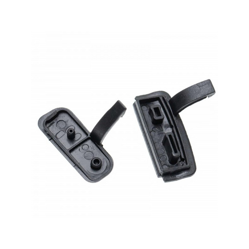 USB / HDMI + MIC rubber / connector cover for Canon EOS 600D, black