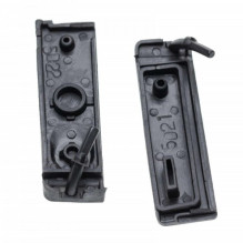 USB / HDMI + MIC rubber / connector cover for Canon EOS 5D Mark II, black