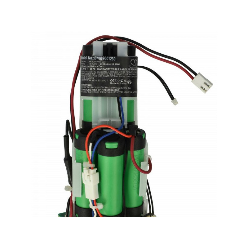 Philips FC6169 / 01 ua 2000 mAh baterija