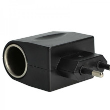 Adapter from 220V power supply to 12V vehicle socket with 0.5A charging current