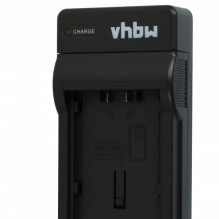 vhbw micro USB baterijų įkroviklis tinka Panasonic VW-VBN130 ir kt.