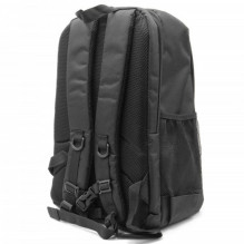 Camera backpack large, waterproof, nylon, black-green for SLR cameras