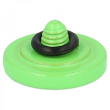 Ergonomic metal shutter button for cameras green