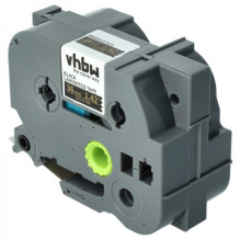 Etikečių juostos kasetė pakeičia Brother TZE-364 36 mm, auksinė juoda