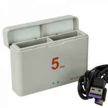 Dual charger for DJI Osmo Action 5