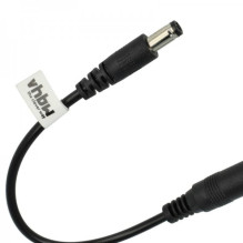 Muzikos instrumentų adapterio laidas, 2,1 mm nuolatinės srovės kištukas - 2,5 mm nuolatinės srovės lizdas, 20 cm