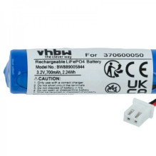 Akumuliatorius „Carrera RC“ transporto priemonėms, pakeičia 370600050, LiFePO4, 3,2 V, 700 mAh