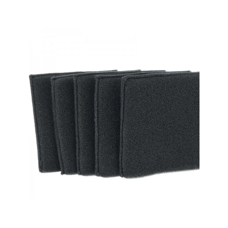 Foam filter (5 pcs) for wet/dry vacuum cleaners such as Einhell, replaces 2351134