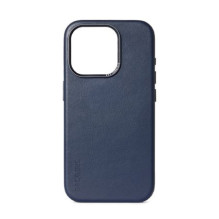 Decoded Leather Case with MagSafe for iPhone 15 Pro - blue