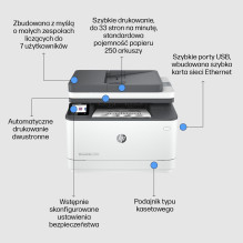 HP LaserJet Pro MFP 3102fdn spausdintuvas