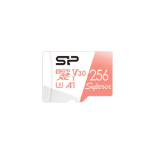 „Silicon Power Superior“ 256 GB „MicroSDXC UHS-I“ 10 klasės atmintis