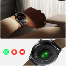 Joyroom Classic Series JR-FC2 Pro Smartwatch with Call Answering Function - Dark Gray