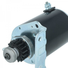 Starter for Briggs Stratton with 16 tooth steel pinion, 11-16 HP, replaces 393499, AM106883, 286702 etc.