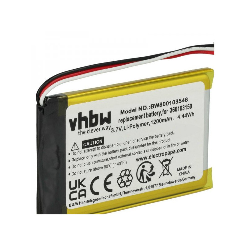 Battery for TomTom Go 7000 etc.