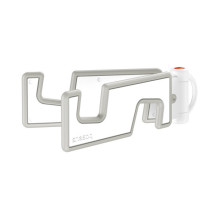 Baseus Nešiojamas sulankstomas telefono stovas - baltas