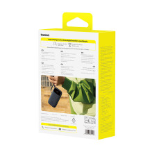 „Baseus EnerFill FC31“ 20000mAh 22,5W išorinė baterija su skaitmeniniu ekranu ir 2 integruotais laidais (USB-C + „Lightn