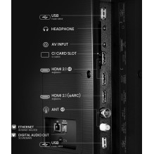 Hisense 65A6Q TV 165.1 cm (65&quot;) 4K Ultra HD Smart TV Wi-Fi Black 330 cd / m²
