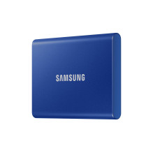 Išorinis SSD - Samsung Nešiojamas SSD T7 1 TB USB Type-C 1050 MB / s Mėlynas