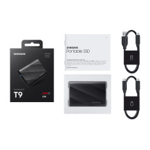 External Hard Drive - Samsung 2 TB USB C 3.2 Gen 2 Black