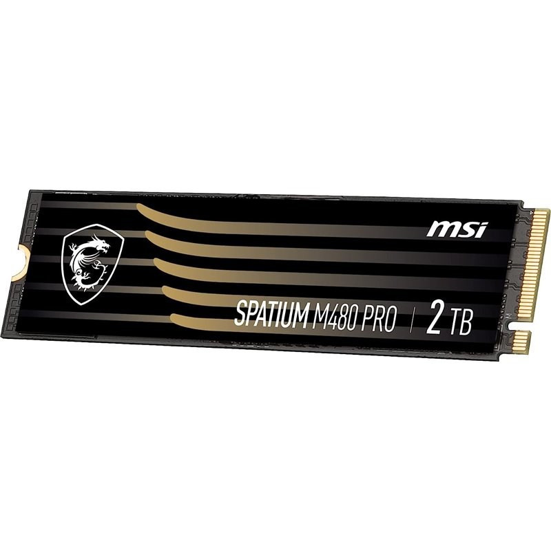 Kietasis Diskas - MSI Spatium M480 Pro 2TB PCIe 4.0 3D NAND