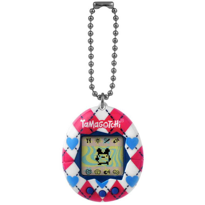 Virtual Pet - TAMAGOTCHI - ARGYLE HEART Multicolor