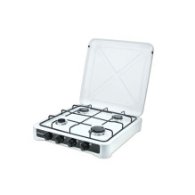 Dujinė Viryklė - Ravanson K-04T 4 Zonos 495mm Metalas / Plastikas