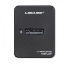 SSD Dokų Stotis - Qoltec M.2 SATA NGFF USB Type-C 2.0 / 3.2 Gen 1