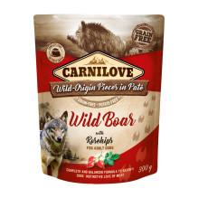 Dog Food - CARNILOVE Wild Boar and Pork Bag 300g