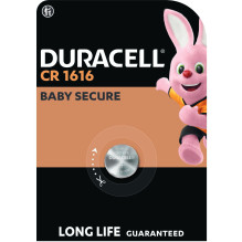 Baterija - Duracell CR1616 3V Ličio Monetos Elementas 16mm x 1.6mm