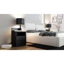 Naktinis Staliukas - Topeshop M1, Juodas