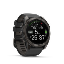 Išmanusis Laikrodis - Garmin Fenix 8 1.4" AMOLED GPS Jutiklinis Ekranas Titano
