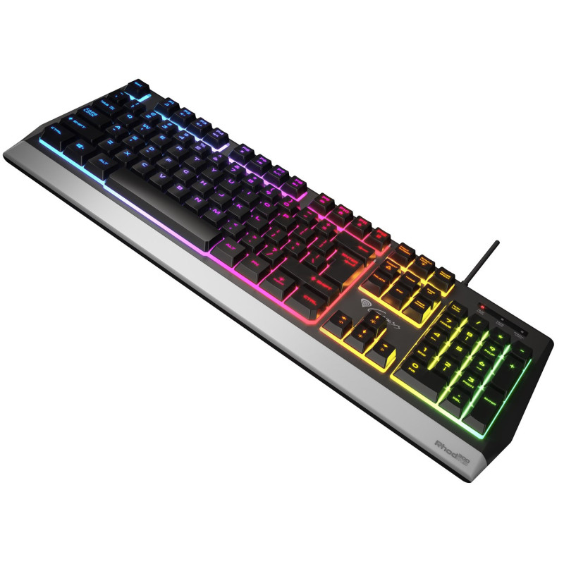 Gaming Keyboard - GENESIS Rhod 300 RGB USB QWERTY Black