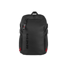 Kuprinė - GENESIS Pallad 420 15.6" Nešiojamo Kompiuterio Vandeniui Atspari Poliesterio Juoda