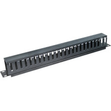 Laidų Organizatorius - Alantec PK008 1U Rack Talpa Metalas / Plastikas Juodas
